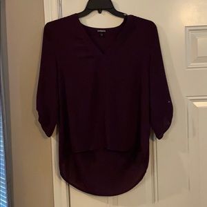 Maroon Blouse